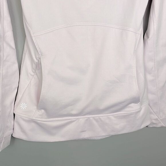 Athleta Scoop Neck Lilac Tech Hoodie. Size XXS. - Picture 5 of 14